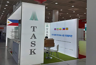 Exhibiting our products at COEX Food Week in Seoul, Korea